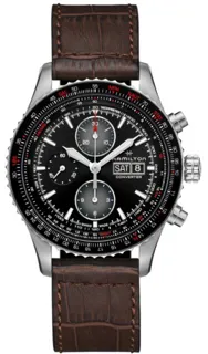 Hamilton Khaki Aviation H76726530 Stainless steel Black