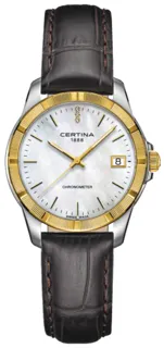 Certina DS C902.251.46.016.00 Yellow gold and Stainless steel White