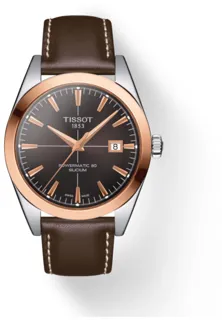 Tissot T-Classic T927.407.46.291.00 Stainless steel Brown satin