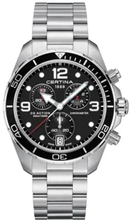 Certina DS Action C032.434.11.057.00 Stainless steel Black