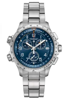 Hamilton Khaki Aviation H77922141 Stainless steel Blue