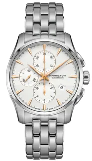 Hamilton Jazzmaster Auto Chrono H32586111 42mm Stainless steel White