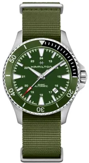 Hamilton Khaki Navy H82375961 Stainless steel Green