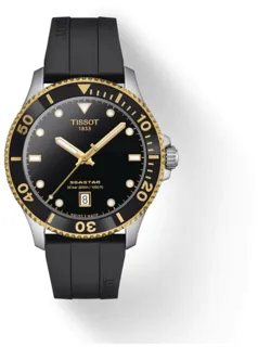 Tissot T-Sport T120.410.27.051.00 Yellow gold and Stainless steel Black