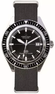 Certina DS C037.407.18.050.00 Stainless steel Black