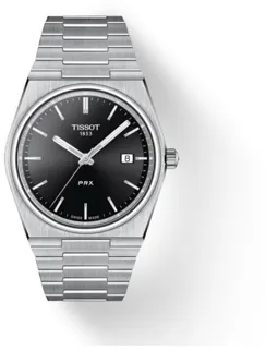 Tissot PRX T137.410.11.051.00 Stainless steel Black