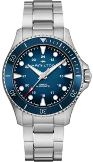 Hamilton Khaki Navy Scuba H82505140 Stainless steel Blue