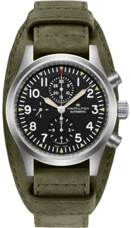 Hamilton Khaki Field H71706830 Stainless steel Black