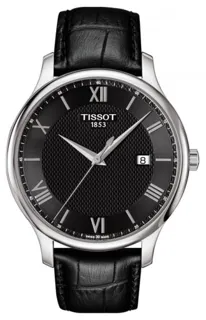 Tissot Tradition T063.610.16.058.00 Stainless steel Black