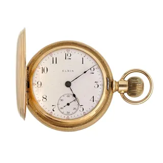 Elgin 14k yellow gold White