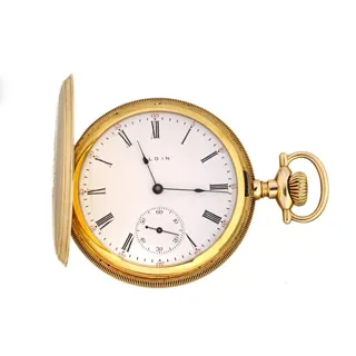 Elgin 14k yellow gold White