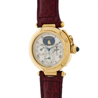 Cartier Pasha 30003 18k yellow gold Silver