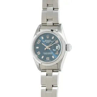 Rolex Oyster Perpetual 69160 Stainless steel Blue