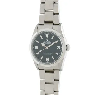 Rolex Explorer 114270 Stainless steel Black