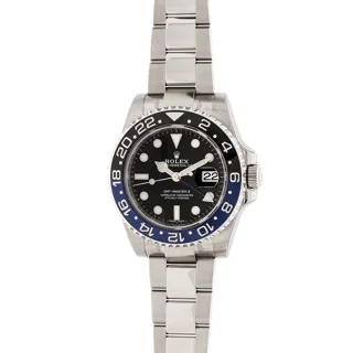 Rolex GMT-Master II 116710BLNR Stainless steel Black