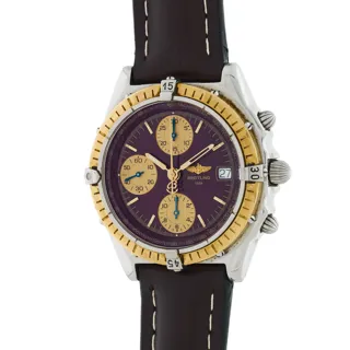 Breitling Chronomat B13047 Stainless steel Burgundy