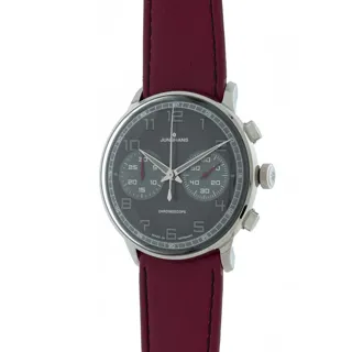 Junghans Chronoscope 027/3685.00 Stainless steel Gray