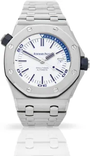 Audemars Piguet Royal Oak Offshore Diver 15710ST.OO.A010CA.01 Stainless steel White