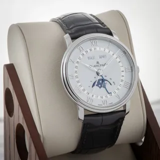 Blancpain Villeret 6654-1127-55B Stainless steel White