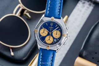 Breitling Windrider B55047 36mm Yellow gold and Stainless steel Dark Blue