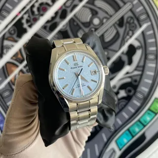 Grand Seiko Heritage SBGH295 Stainless steel Blue