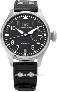 IWC Big Pilot IW500901 Stainless steel Black