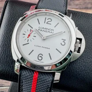 Panerai Luminor Luna Rossa PAM1342 44mm Stainless steel White