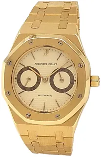 Audemars Piguet Royal Oak Day-Date 5572BA 18k yellow gold Champagne