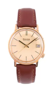 Bulova Accutron 888-2 Yellow gold Champagne