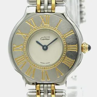 Cartier Must Gold Plated Metal$Stainless Steel