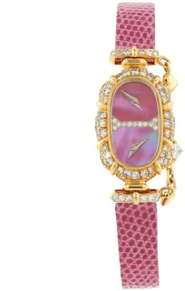 DeLaneau 21512 18k yellow gold Pink