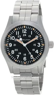 Hamilton Khaki Field H69529133 Stainless steel Black