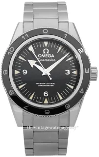 Omega Seamaster 233.32.41.21.01.001 Stainless steel Black