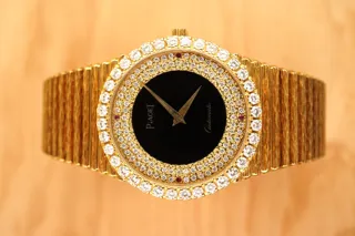 Piaget Emperador 12336 Yellow gold Black