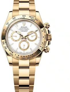 Rolex Daytona 126508 Yellow gold White