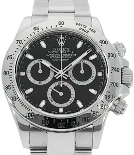 Rolex Daytona 116520 Stainless steel Black