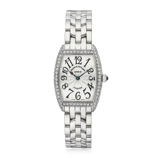 Franck Muller Cintree Curvex 1752 QZ D Stainless steel Silver