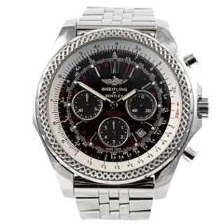 Breitling Bentley A25362 Stainless steel Black