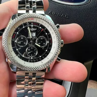 Breitling for Bentley Stainless steel Black