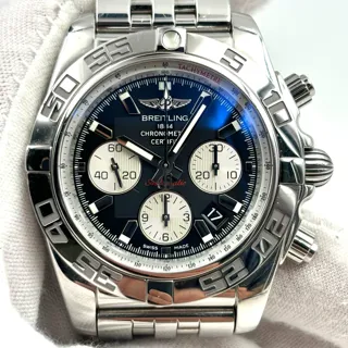 Breitling Chronomat AB0110 Stainless steel Black