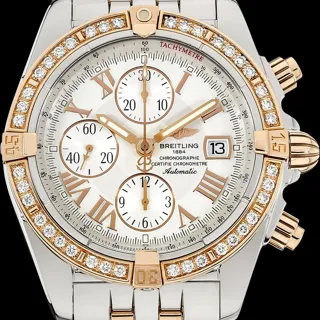 Breitling Chronomat C13356 Yellow gold and Stainless steel Silver