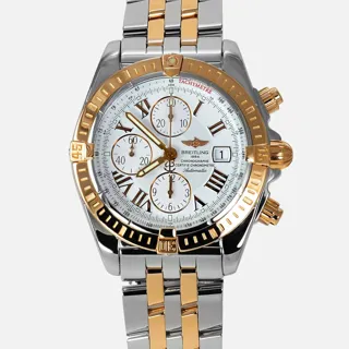 Breitling Chronomat C13356 Yellow gold and Stainless steel Silver