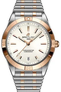 Breitling Chronomat U10380101A1U1 Stainless steel and Red gold White