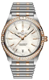 Breitling Chronomat U10380591A2U1 Stainless steel and Red gold White