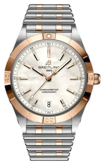 Breitling Chronomat U10380101A2 Rose gold White