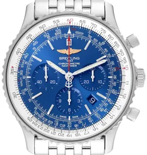 Breitling Navitimer 01 AB012721/C889/453A Stainless steel Blue