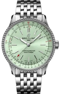 Breitling Navitimer A17395361L1A1 Stainless steel Green