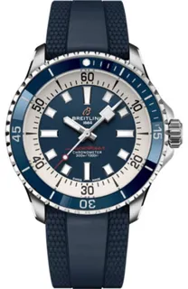 Breitling Superocean A17375E71C1S1 Stainless steel Blue