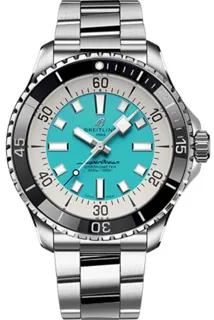 Breitling Superocean A17376211L2A1 Stainless steel Turquoise