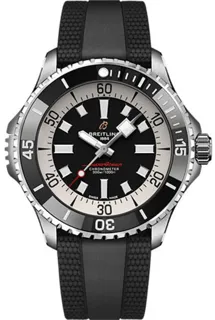 Breitling Superocean A17378211B1S1 Stainless steel Black